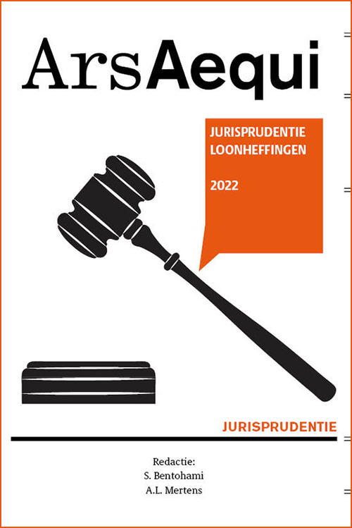 Jurisprudentie Loonheffingen 2022 - Paperback (9789493199606) Top Merken Winkel